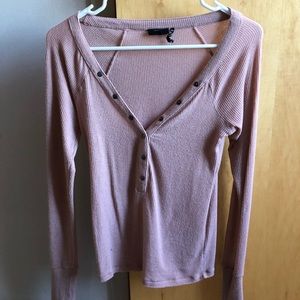 Urban Outfitter mauve color shirt